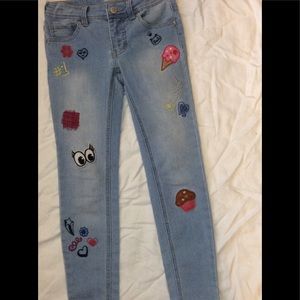 Emoji cat and jack jeans